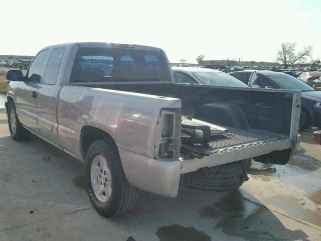 1GCEC19V55Z349501 - 2005 CHEVROLET SILVERADO BEIGE photo 3