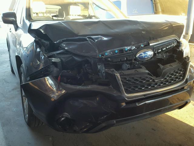 JF2SJAEC9EH400146 - 2014 SUBARU FORESTER 2 BLACK photo 9