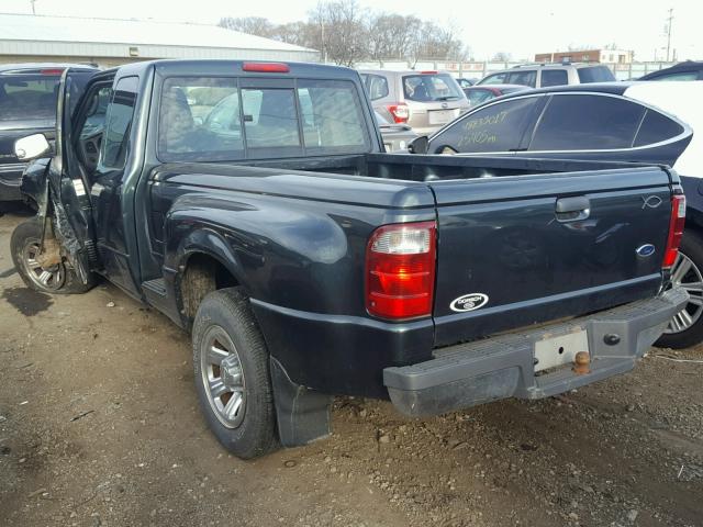 1FTYR44UX4PA79722 - 2004 FORD RANGER SUP GREEN photo 3