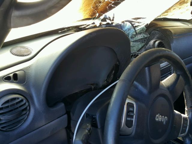 1J4GL58K13W617136 - 2003 JEEP LIBERTY LI BLACK photo 8