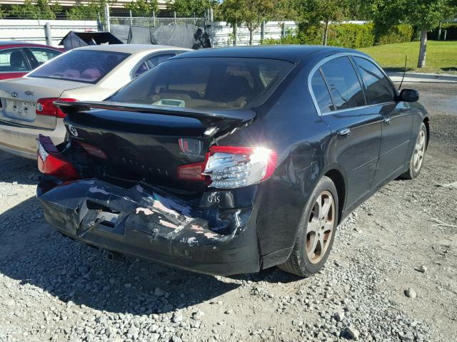 JNKCV51E83M306588 - 2003 INFINITI G35 BLACK photo 4