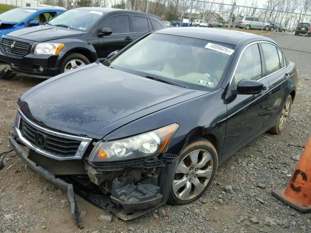 1HGCP26718A147993 - 2008 HONDA ACCORD EX BLACK photo 2