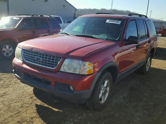 1FMZU73K23ZA00241 - 2003 FORD EXPLORER X RED photo 2