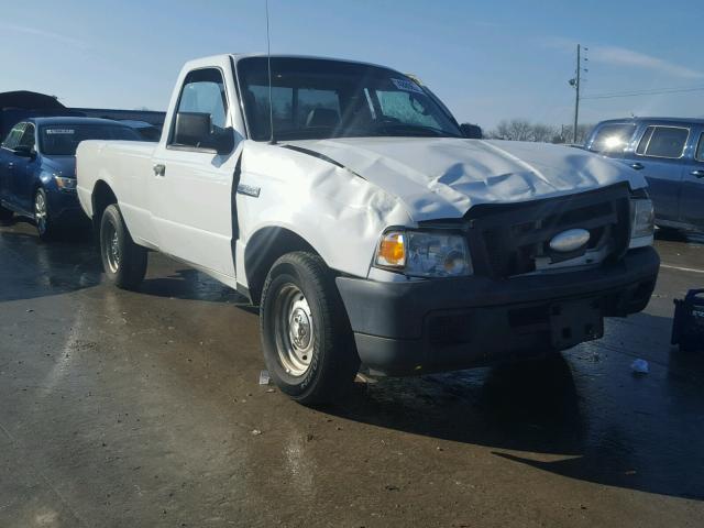 1FTYR10D96PA52776 - 2006 FORD RANGER WHITE photo 1