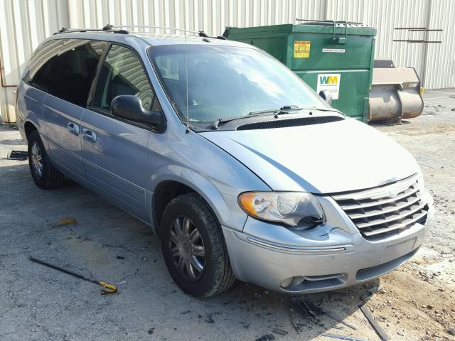 2A4GP64L46R615595 - 2006 CHRYSLER TOWN & COU BLUE photo 1