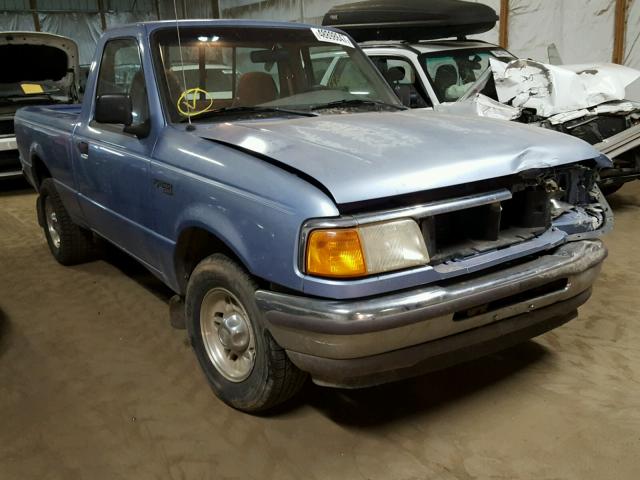 1FTCR10A9VUC47745 - 1997 FORD RANGER BLUE photo 1