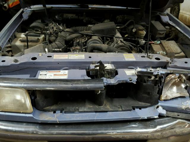 1FTCR10A9VUC47745 - 1997 FORD RANGER BLUE photo 7