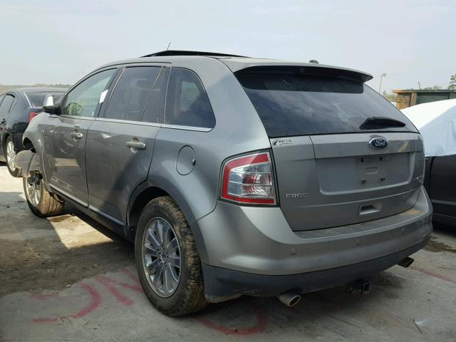 2FMDK49CX8BA09472 - 2008 FORD EDGE LIMIT SILVER photo 3