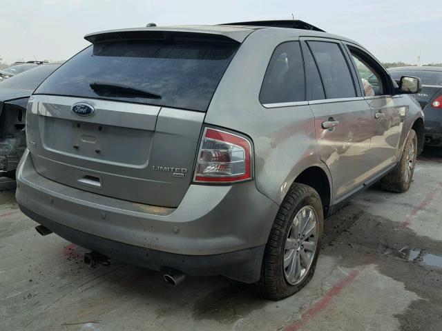 2FMDK49CX8BA09472 - 2008 FORD EDGE LIMIT SILVER photo 4