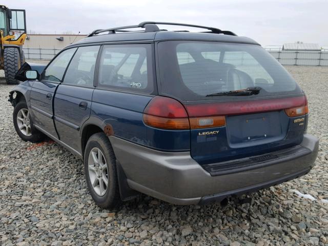 4S3BG6851W7647739 - 1998 SUBARU LEGACY 30T GREEN photo 3