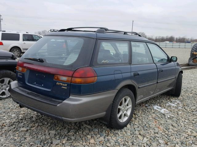 4S3BG6851W7647739 - 1998 SUBARU LEGACY 30T GREEN photo 4