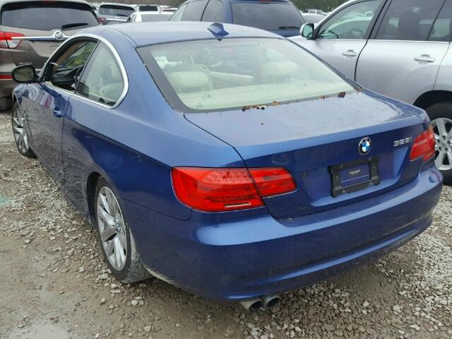 WBAKF5C51BE656416 - 2011 BMW 328 XI SUL BLUE photo 3