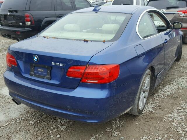 WBAKF5C51BE656416 - 2011 BMW 328 XI SUL BLUE photo 4