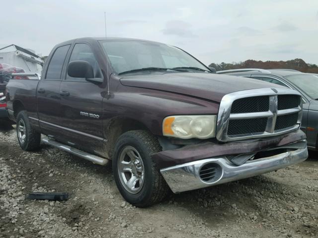 1D7HA18N94J121105 - 2004 DODGE RAM 1500 S BURGUNDY photo 1