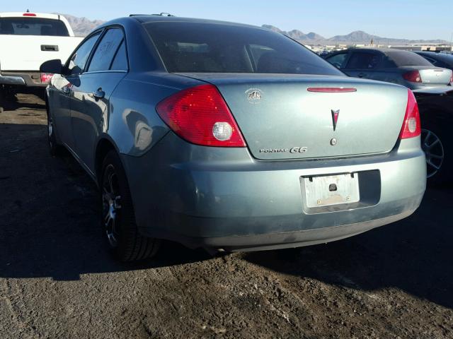 1G2ZG57B794182250 - 2009 PONTIAC G6 GREEN photo 3