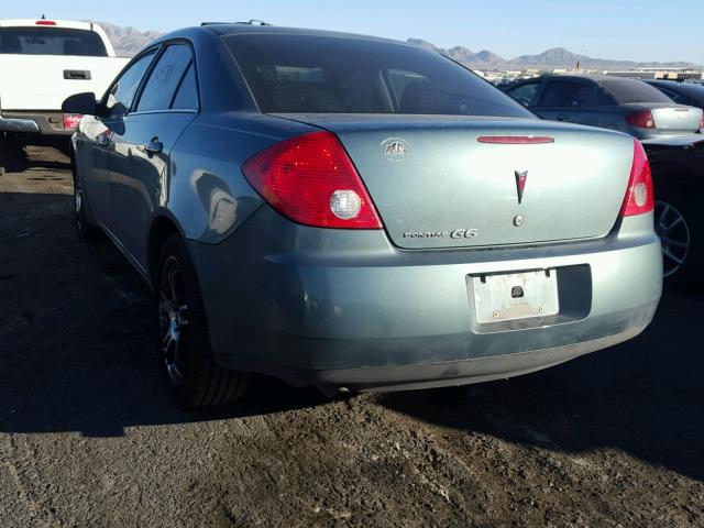 1G2ZG57B794182250 - 2009 PONTIAC G6 GREEN photo 3