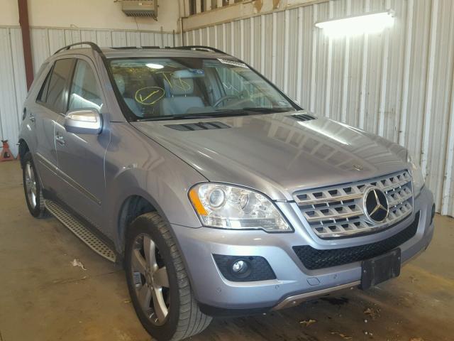 4JGBB86E69A471254 - 2009 MERCEDES-BENZ ML 350 BLUE photo 1