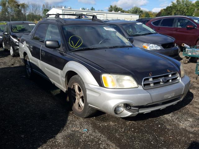 4S4BT62C237114602 - 2003 SUBARU BAJA SPORT BLACK photo 1