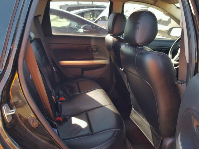 JTKKT624760145766 - 2006 TOYOTA SCION XA BLACK photo 6