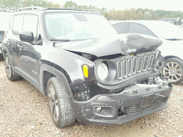 ZACCJABT0GPE11135 - 2016 JEEP RENEGADE L BLACK photo 1