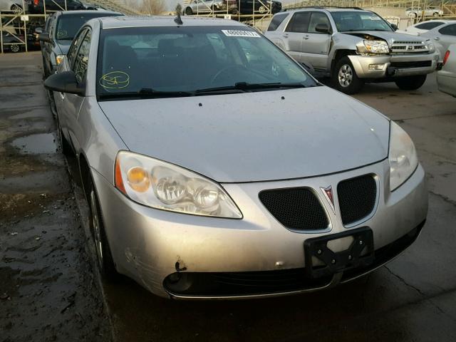 1G2ZH57N084137284 - 2008 PONTIAC G6 GT GRAY photo 1