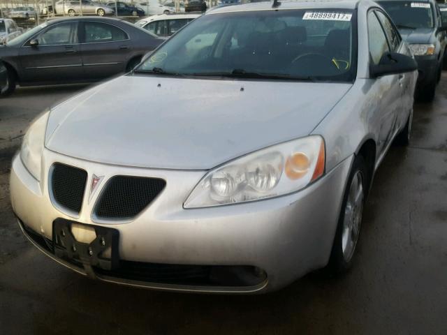 1G2ZH57N084137284 - 2008 PONTIAC G6 GT GRAY photo 2