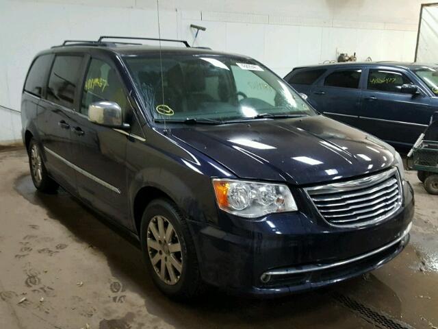 2A4RR8DG6BR716200 - 2011 CHRYSLER TOWN & COU BLUE photo 1