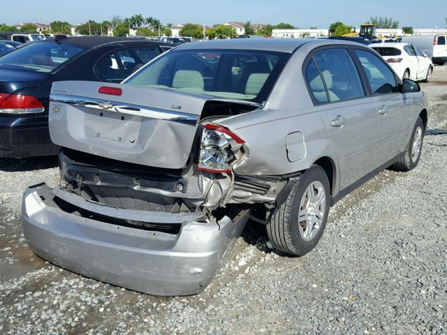 1G1ZS58F97F314141 - 2007 CHEVROLET MALIBU LS ვერცხლისფერი ფოტო 4
