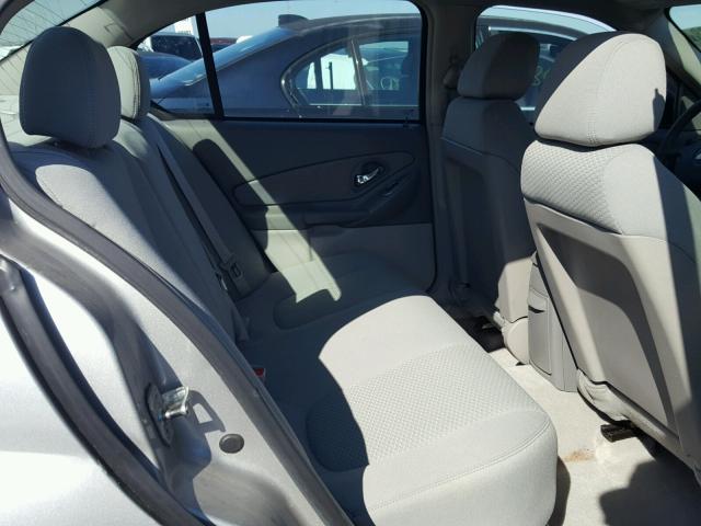1G1ZS58F97F314141 - 2007 CHEVROLET MALIBU LS ვერცხლისფერი ფოტო 6