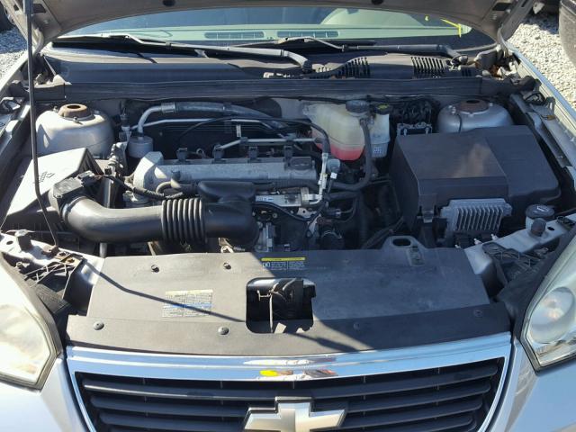 1G1ZS58F97F314141 - 2007 CHEVROLET MALIBU LS ვერცხლისფერი ფოტო 7