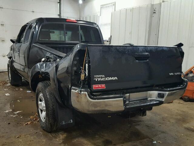 5TEUU42N28Z579333 - 2008 TOYOTA TACOMA ACC BLACK photo 3