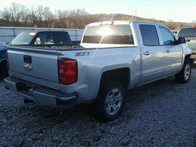 3GCUKREC1GG239985 - 2016 CHEVROLET SILVERADO SILVER photo 4