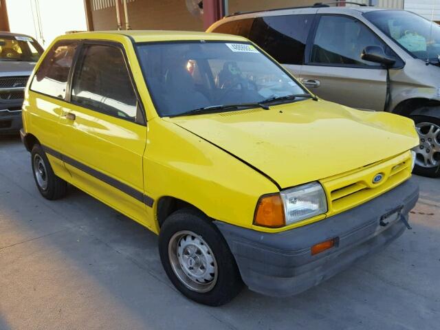 KNJPT06H1L6126448 - 1990 FORD FESTIVA L YELLOW photo 1