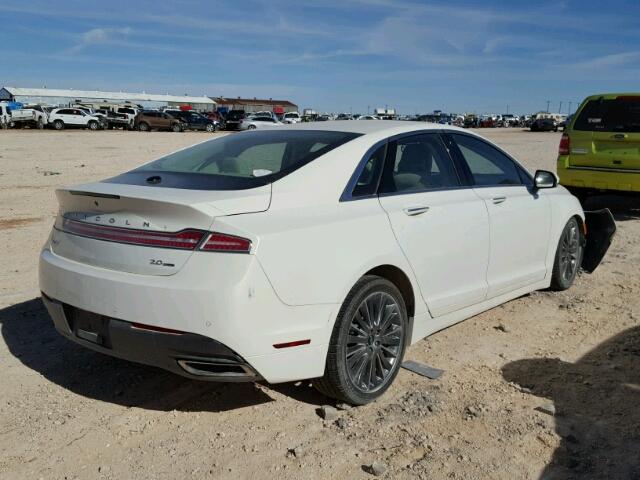 3LN6L2G99DR820239 - 2013 LINCOLN MKZ Սպիտակ լուսանկար 4
