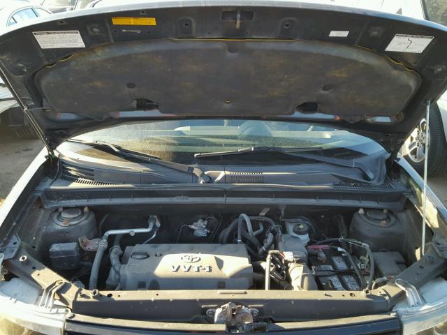 JTLKT324X64039976 - 2006 TOYOTA SCION XB BLACK photo 7