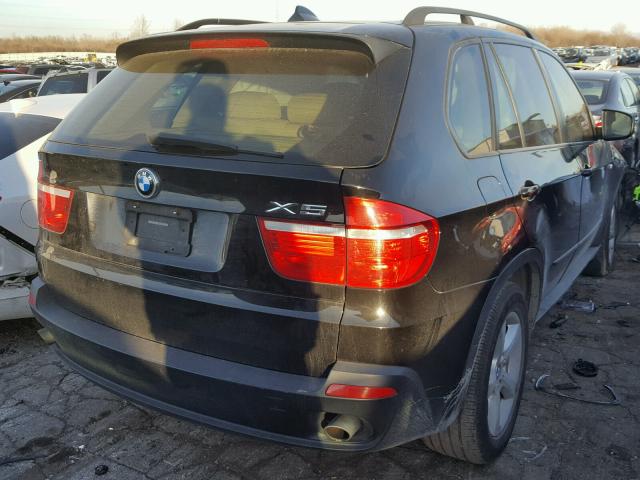 5UXFE43508L033549 - 2008 BMW X5 3.0I BLACK photo 4