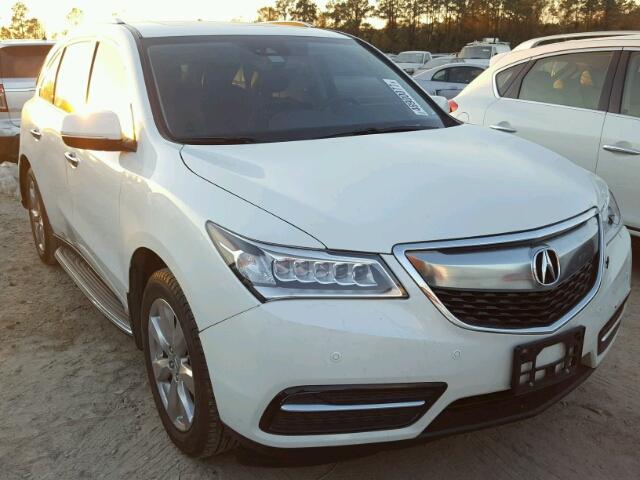 5FRYD3H90GB007049 - 2016 ACURA MDX ADVANC 白色 照片 1