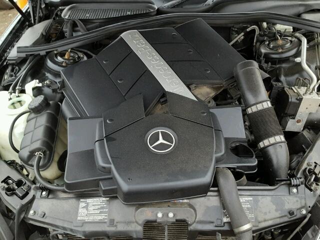 WDBNG83J94A420021 - 2004 MERCEDES-BENZ S 430 4MAT BLACK photo 7