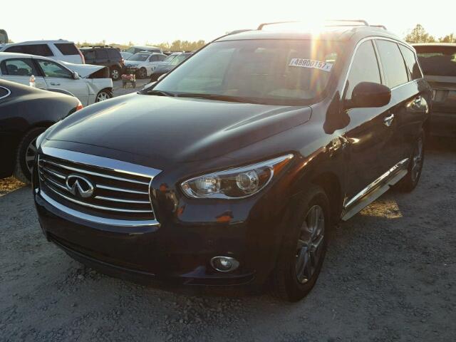 5N1AL0MN7FC544127 - 2015 INFINITI QX60 BLUE photo 2