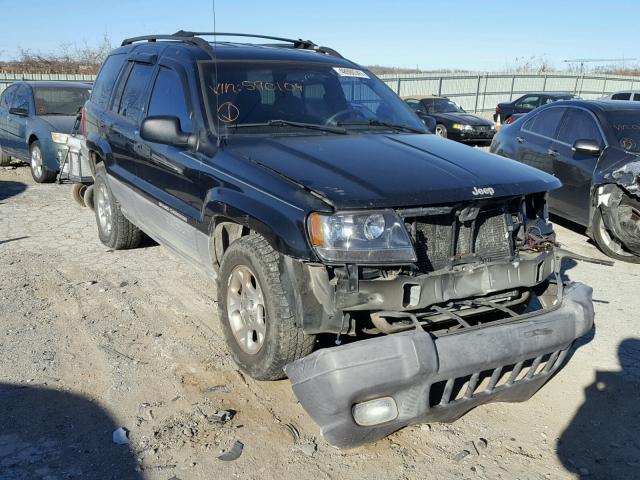 1J4GW58S6XC590109 - 1999 JEEP GRAND CHER BLACK photo 1