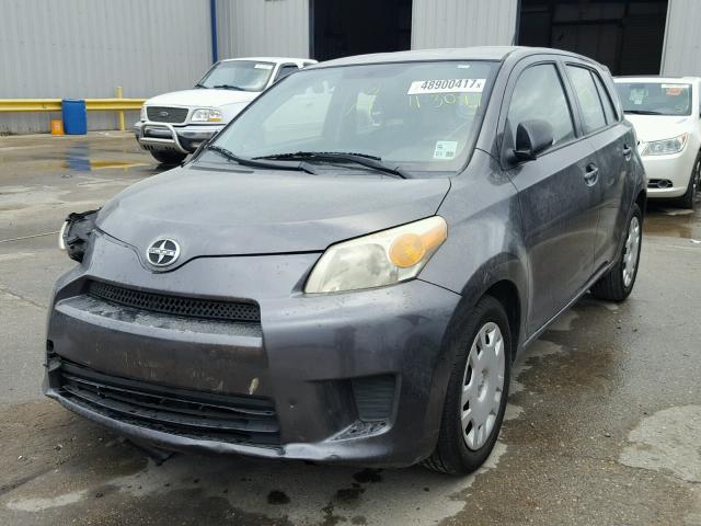 JTKKU10408J013576 - 2008 TOYOTA SCION GRAY photo 2