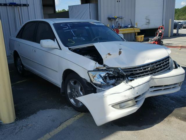 4T1BF28B93U281281 - 2003 TOYOTA AVALON XL WHITE photo 1