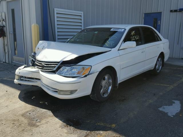 4T1BF28B93U281281 - 2003 TOYOTA AVALON XL WHITE photo 2