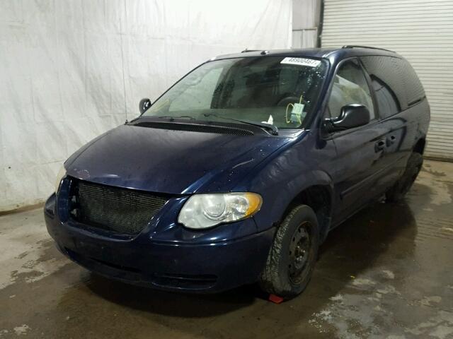 2A4GP44R36R817272 - 2006 CHRYSLER TOWN & COU BLUE photo 2