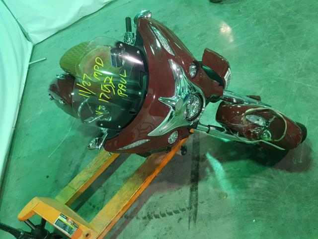 56KTRAAA3F3321757 - 2015 INDIAN MOTORCYCLE CO. ROADMASTER RED photo 1