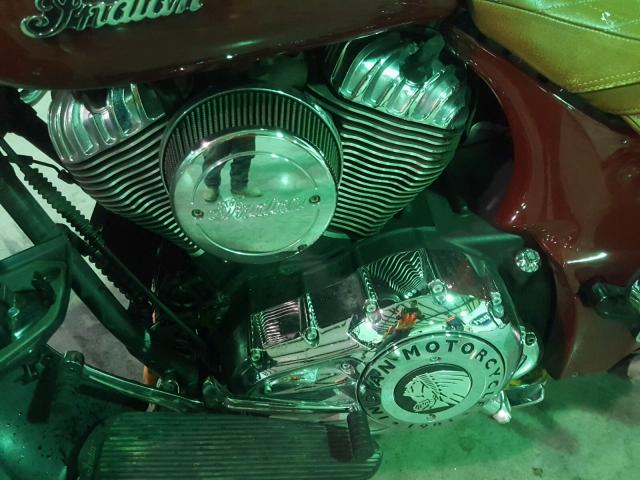 56KTRAAA3F3321757 - 2015 INDIAN MOTORCYCLE CO. ROADMASTER RED photo 7