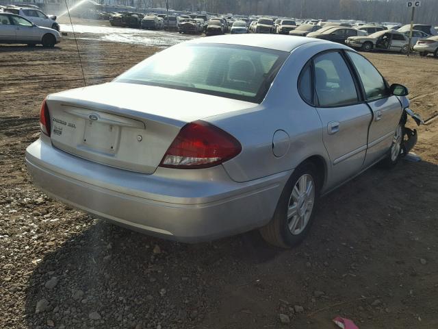 1FAFP56U95A248381 - 2005 FORD TAURUS SEL SILVER photo 4