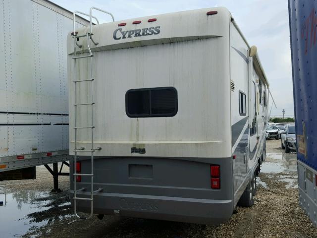 1NFRK322980221428 - 2008 CYPR 5TH WHEEL WHITE photo 4