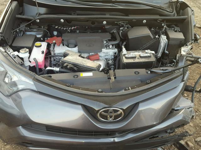 2T3RFREV1JW702355 - 2018 TOYOTA RAV4 ADVEN CHARCOAL photo 7