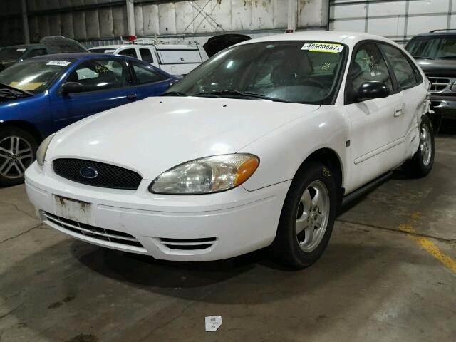1FAFP55S14A182262 - 2004 FORD TAURUS SES WHITE photo 2